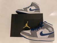 AIR JORDAN 1 MID CEMENT GREY/WHITE-TRUE BLUE Hessen - Kassel Vorschau