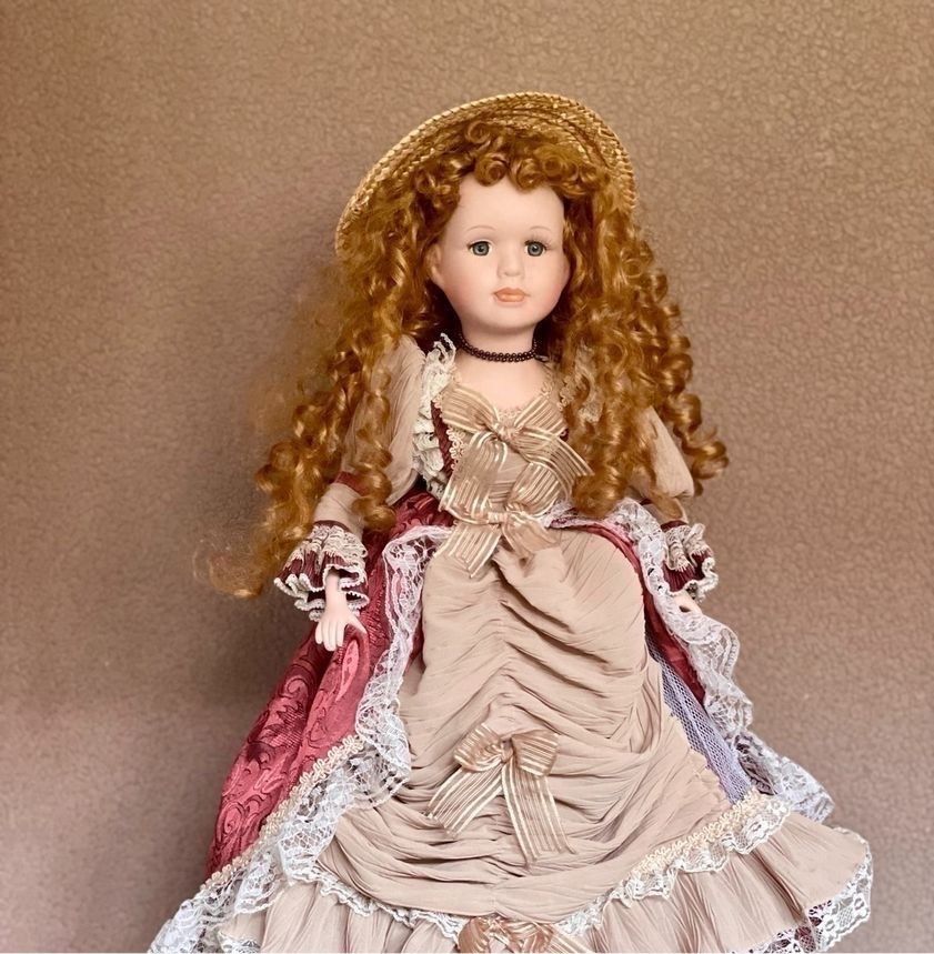 Künstlerpuppe aus der Kollektion Porcelain Dolls 56cm in St Katharinen