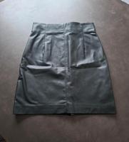 NEU H&M Rock leder imitiert  gr 36 schwarz Bayern - Straubing Vorschau