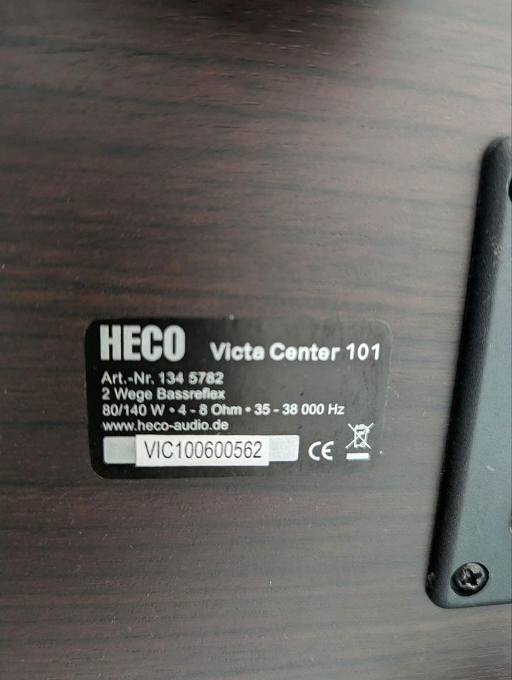 HECO Victa 501 + HECO Victa Center 101 *Espresso* in Neu Wulmstorf