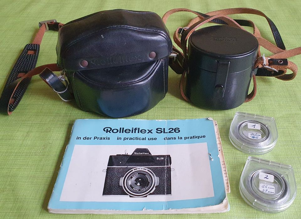 "Rolleiflex SL26 mit Zubehör" in Bühl