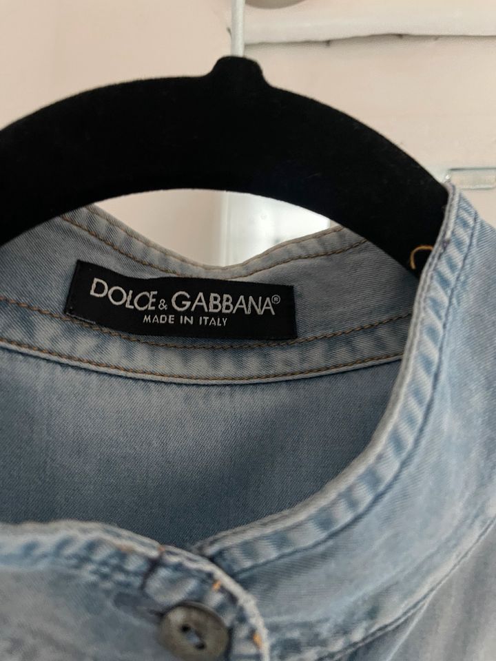 Jeans Bluse Dolce & Gabbana Gr 36 ital 42 in Hude (Oldenburg)