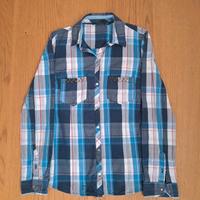Damen Bluse Hemd von Zara Gr. XS blau Kariert Bayern - Scheyern Vorschau