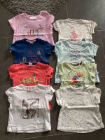 Set 8x T-Shirt Gr. 74 74/80 Sommer Sachsen-Anhalt - Möser Vorschau