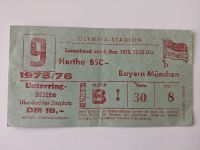 Orginalticket Hertha BSC - Bayern München (06.12.1975) Berlin - Mitte Vorschau