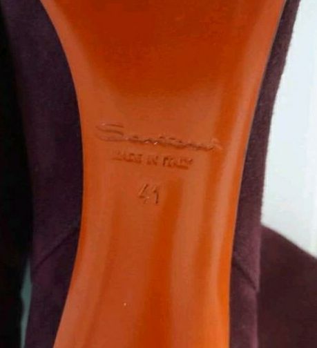 Santoni Gr. 41 Ziegenleder Velours Haute Couture Stiefel in München