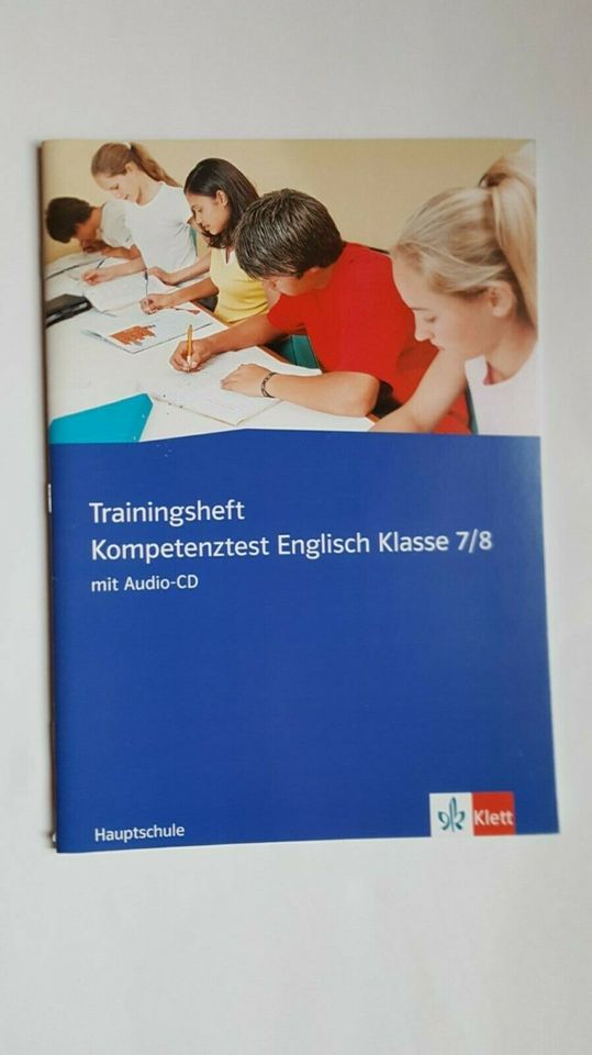 Klett Englisch Kompetenztest 7/8 Klasse Hauptschule in Polsingen