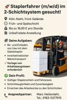 Staplerfahrer (m/w/d) mit Arbeitszeugnissen und Erfahrung Köln - Nippes Vorschau