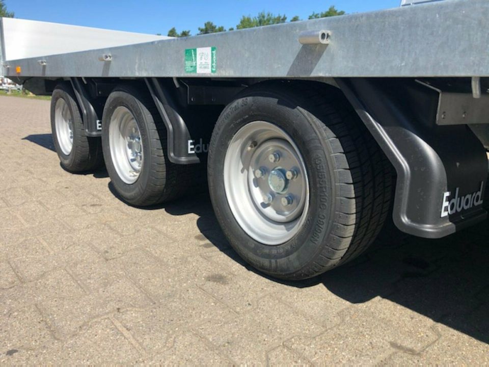 ⭐ Eduard Auto Transporter 3500 kg 406x220x30 cm 3-Achser 56 in Schöneiche bei Berlin