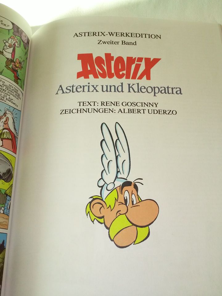 Asterix -Gallier + Kleopatra- mit Lexikon Bd. 1 u 2 - Werkedition in Bad Segeberg