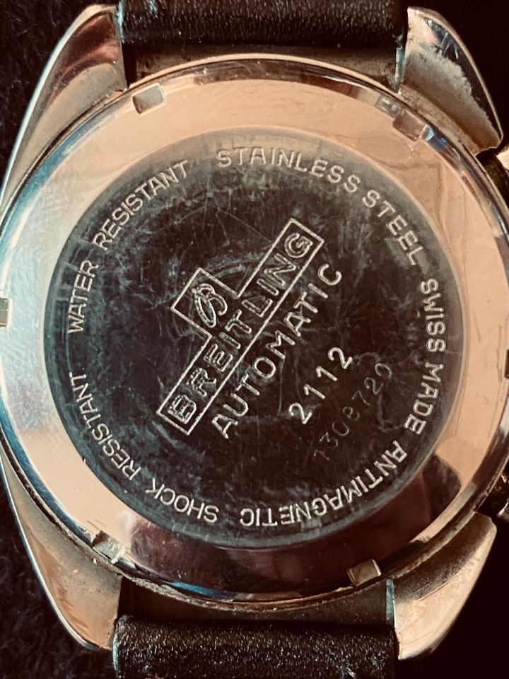 Breitling Chrono-Matic Automatik 2112, schöner Klassiker! in Berlin