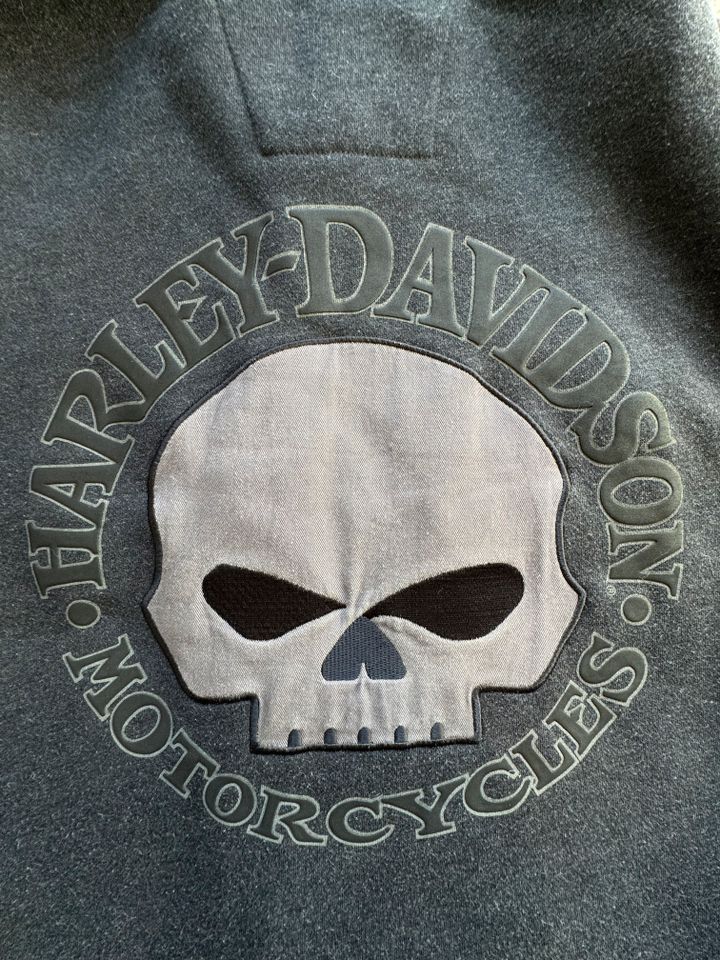 Harley Davidson Herren Skull und Sweatshirt 99035-08VM - Größe XL in Alsfeld