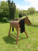 Holzpferd „Pferdinand“ mit Zubehör Hessen - Driedorf Vorschau