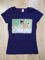 Bambi Disney Merch lila H&M Shirt Top Nordrhein-Westfalen - Hilden Vorschau