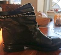Echt Leder Marco Tozzi Stiefeletten Biker Stiefel Gr. 39 Hessen - Groß-Zimmern Vorschau