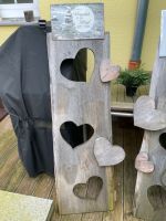 Holzobjekt Deko Garten Terrasse Holz Herz 140 cm Kr. München - Aying Vorschau