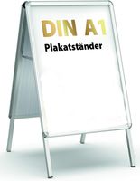 Plakatständer DIN A1 Alu Silber In & Outdoor beidseitig - 50€ Schwerin - Lankow Vorschau