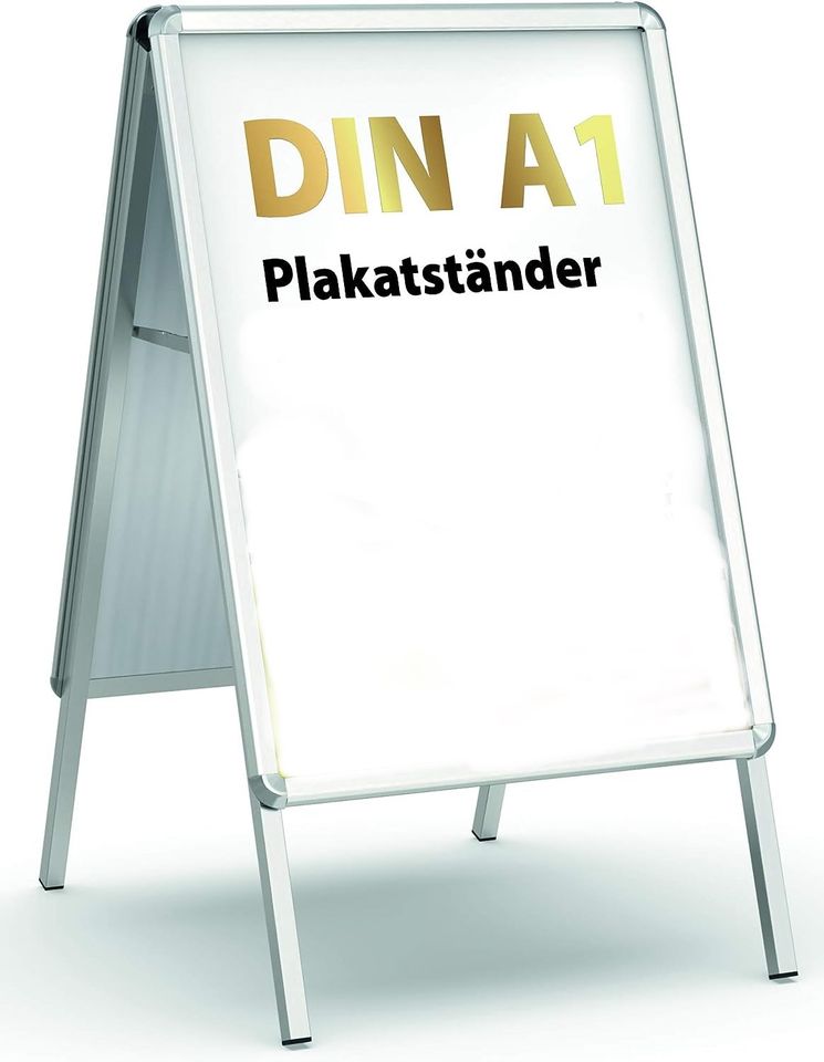 Plakatständer DIN A1 Alu Silber In & Outdoor beidseitig - 50€ in Schwerin