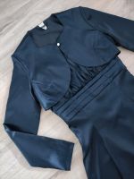 Set Kleid Bolero Jacke satin elegant schick dunkelblau Gr 170 Rheinland-Pfalz - Diez Vorschau