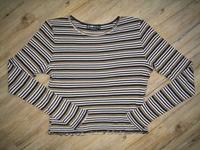 Ringel-Pulli, Kurz-Pullover von FB Sister, braun-weiß-rosa-gelb Rheinland-Pfalz - Schalkenbach Vorschau