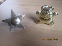 2 x Vorhanghalter Raffhalter aus Metall in Messingfarbig ca 6 - 8 Nordrhein-Westfalen - Harsewinkel Vorschau