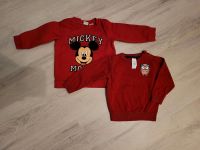 Set 2 Pullover, Eule, Mickey Mouse, Größe 74 Leipzig - Leipzig, Zentrum Vorschau