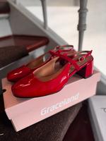 Graceland Mary Jane Gr.39 rot Lack Paula Babies Nordrhein-Westfalen - Oberhausen Vorschau
