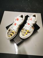 Air Jordan 1 Low Q 54 Gr. 44,5 Sail/Team Orange-Baroque Brown Hessen - Hanau Vorschau
