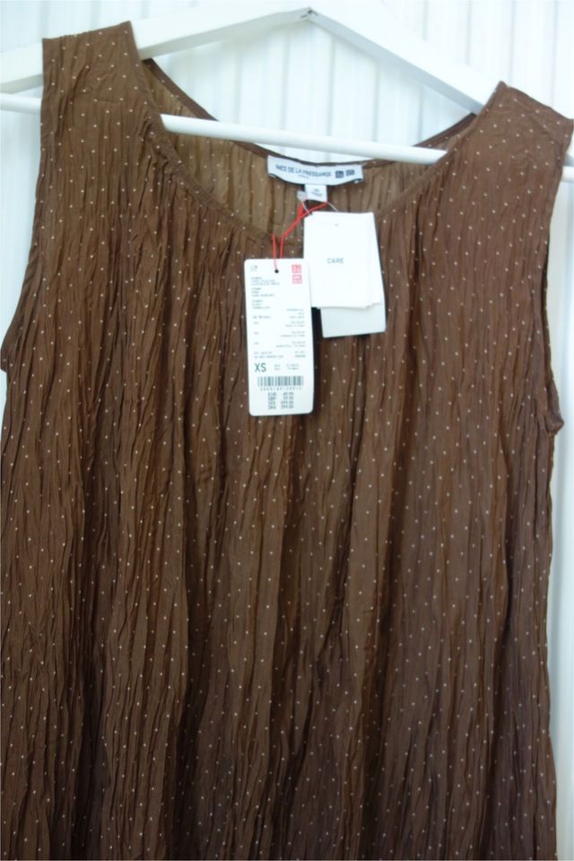 NEU UNIQLO INES DE LA FRESSANGE PLEATED KLEID XS,S in Berlin