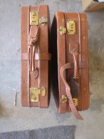 2 x Leder Koffer / Reisegepäck Vintage, Retro,Antik Nordrhein-Westfalen - Leverkusen Vorschau