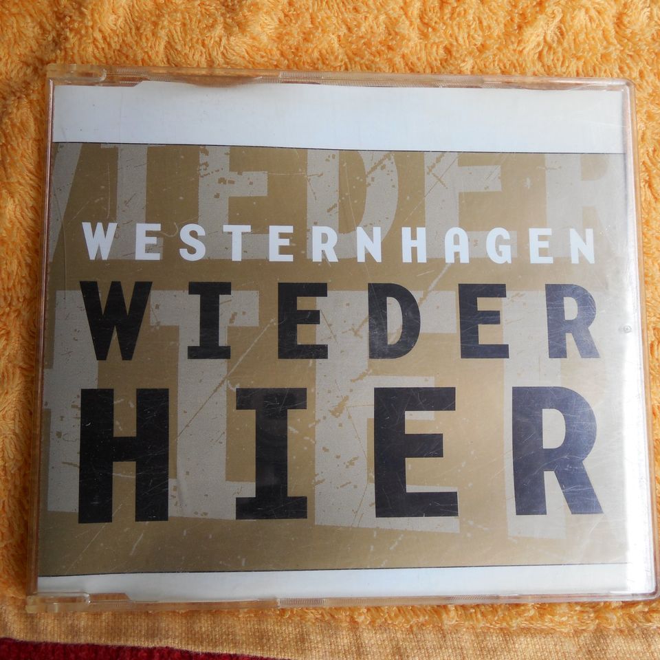 marius müller westernhagen maxi cd wieder hier gebr. in Moormerland