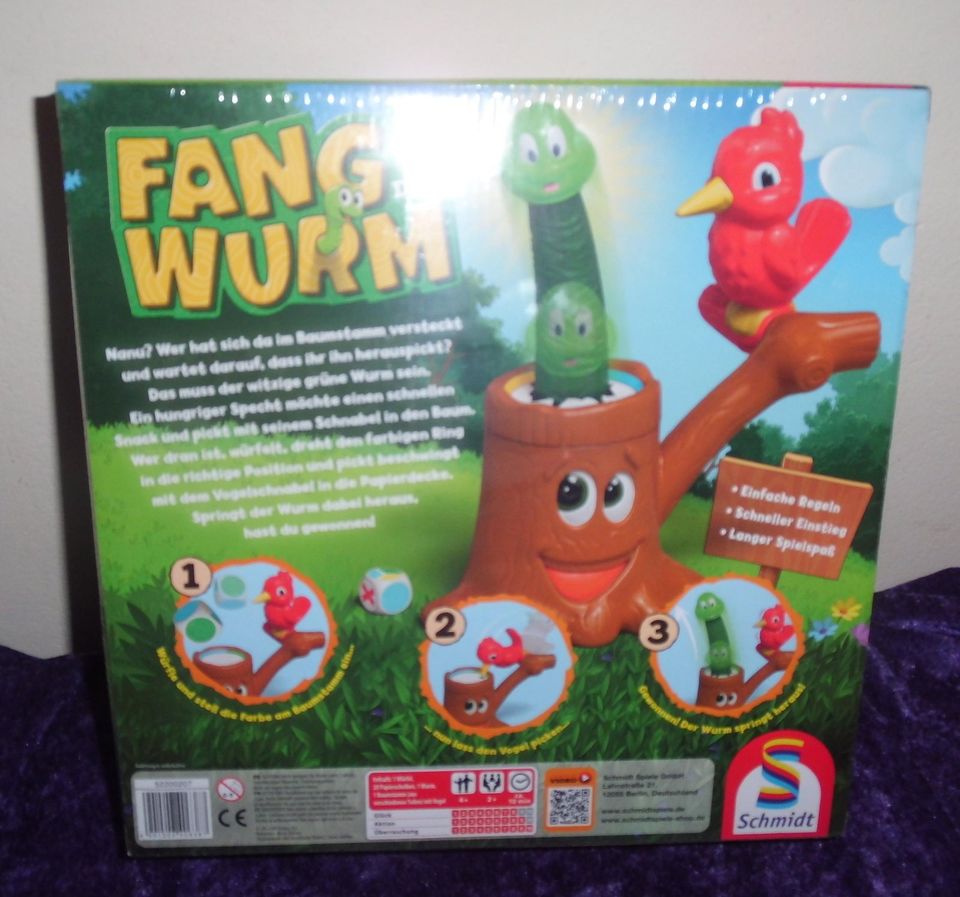 Spiel   Fang den Wurm    Schmidt Spiele in Cadenberge