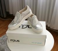 Mjus Damen Sneaker Slipper argento-bianco Gr.38, Snake / Silber, Niedersachsen - Rosengarten Vorschau