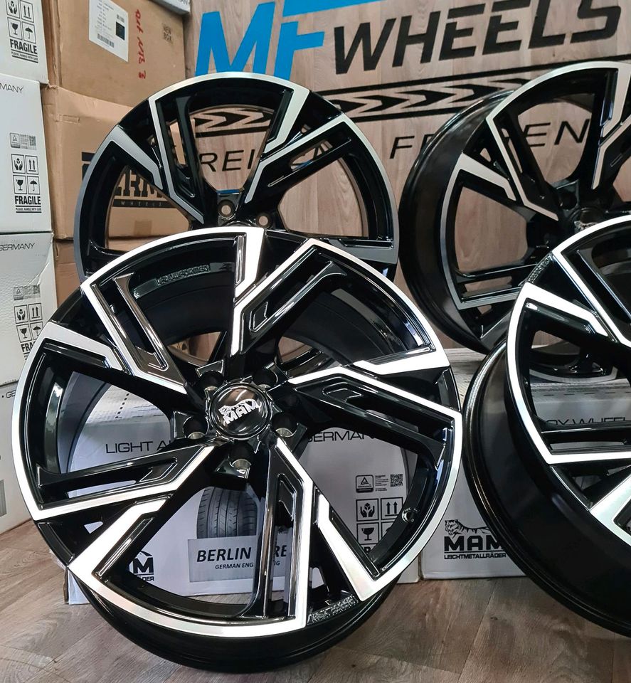 19 Zoll Alufelgen mit Sommerreifen für Audi A3 A4 A5 A6 A7 A8 TT Q2 Q3 S3 S4 S5 S6 S7 S8 E-TRON TTS Mercedes A B C E S Klasse CLA CL CLC GLA GLB GLK VW Arteon Tiguan Felgen Kompletträder Sommerräder in Lengede