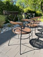 Elegante Design Stühle | Metall trifft Echtholz | Vintage Stil Brandenburg - Zeuthen Vorschau