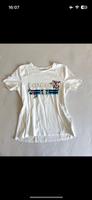 Weißes Sommer T-Shirt mit rosa pinken Rosen XS - S Hessen - Marburg Vorschau