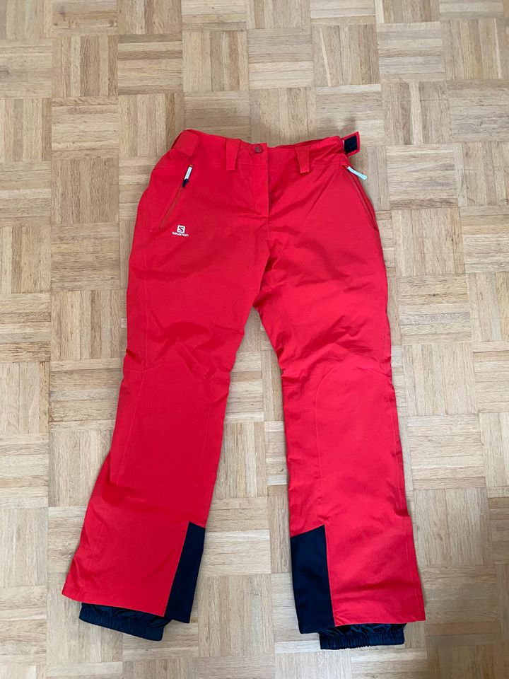 Salomon Damen Skihose rot XL in München