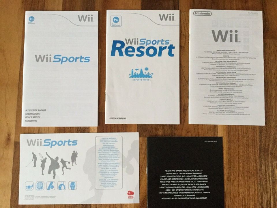 Nintendo Wii Spielanleitungen/Bedienungsanleitung in Hennef (Sieg)