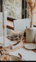 Tischaufsteller Tischnummer Hochzeit Boho Tischdeko Bayern - Gräfendorf Vorschau