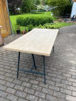Tischplatte Schreibtisch und Füße 75x150cm Birke Bayern - Wunsiedel Vorschau