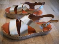 *w. NEU* Toni Pons AMER Sandalen Gold Leder handmade Plateau Bayern - Aschaffenburg Vorschau