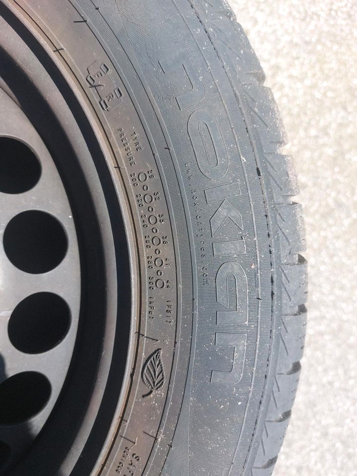 185/65 R15 88H Winterreifen Marke Fulda 8mm Profil in Hamburg