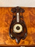 antikes Jugendstil Barometer Thermometer Mittelstrass Magdeburg Sachsen-Anhalt - Aschersleben Vorschau