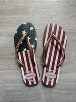 Havaianas Gr 39-40 Stripes USA Sterne Glitzer Sommer Flipflops Niedersachsen - Burgwedel Vorschau