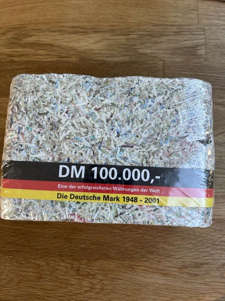 DM 100000 DM geschreddert Lustiges Geschenk in Nordrhein-Westfalen - Hürth  | eBay Kleinanzeigen ist jetzt Kleinanzeigen