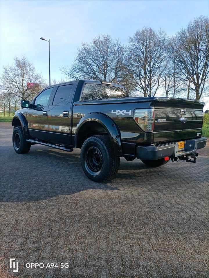 Ford F150 5.0 V8 Roush XLT Black Leder Sound Fox powerful in Kleve