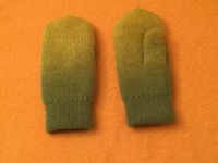 Woll-Handschuhe Fäustlinge Merino-Wolle Merinowoll-Fleece grün Berlin - Marzahn Vorschau