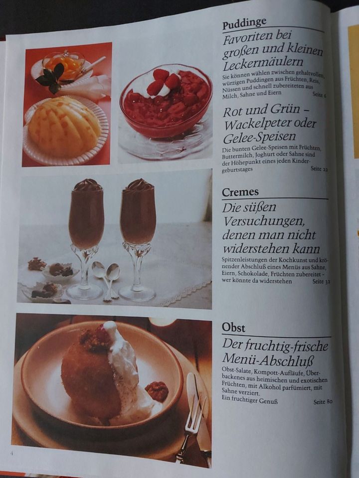 Dr. Oetker Küchen-Bibliothek | Puddinge - Cremes + andere Dessert in Mönchweiler