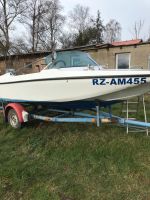 Sportboot mit Motor und TECHAU Trailer Mecklenburg-Vorpommern - Rostock Vorschau