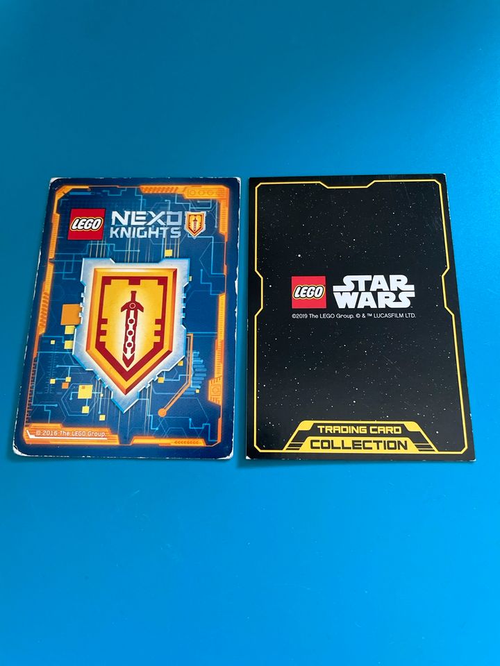 Nexo Knight sammelkarte = Lance & Star Wars sammelkarte= Luke Sky in Leinfelden-Echterdingen